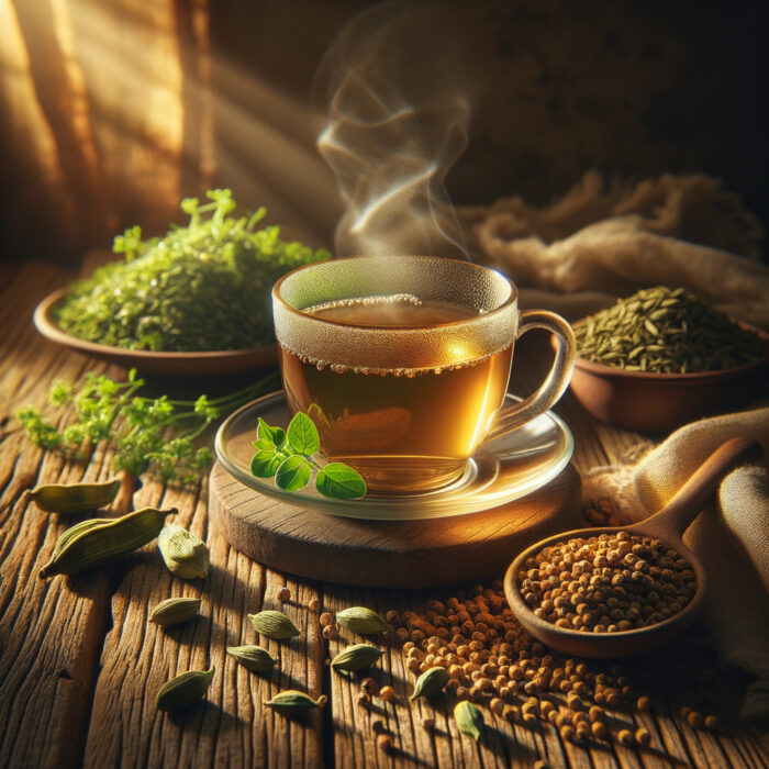 Fenugreek & Cardamom Green Tea